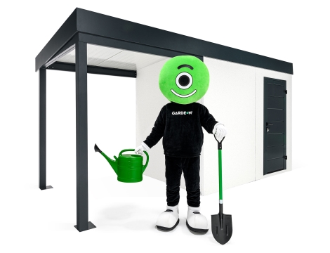 GARDEON® Zahradní domek s dveřmi Hörmann